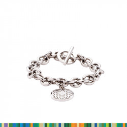 Bracelet Acier "Fleur de Vie"